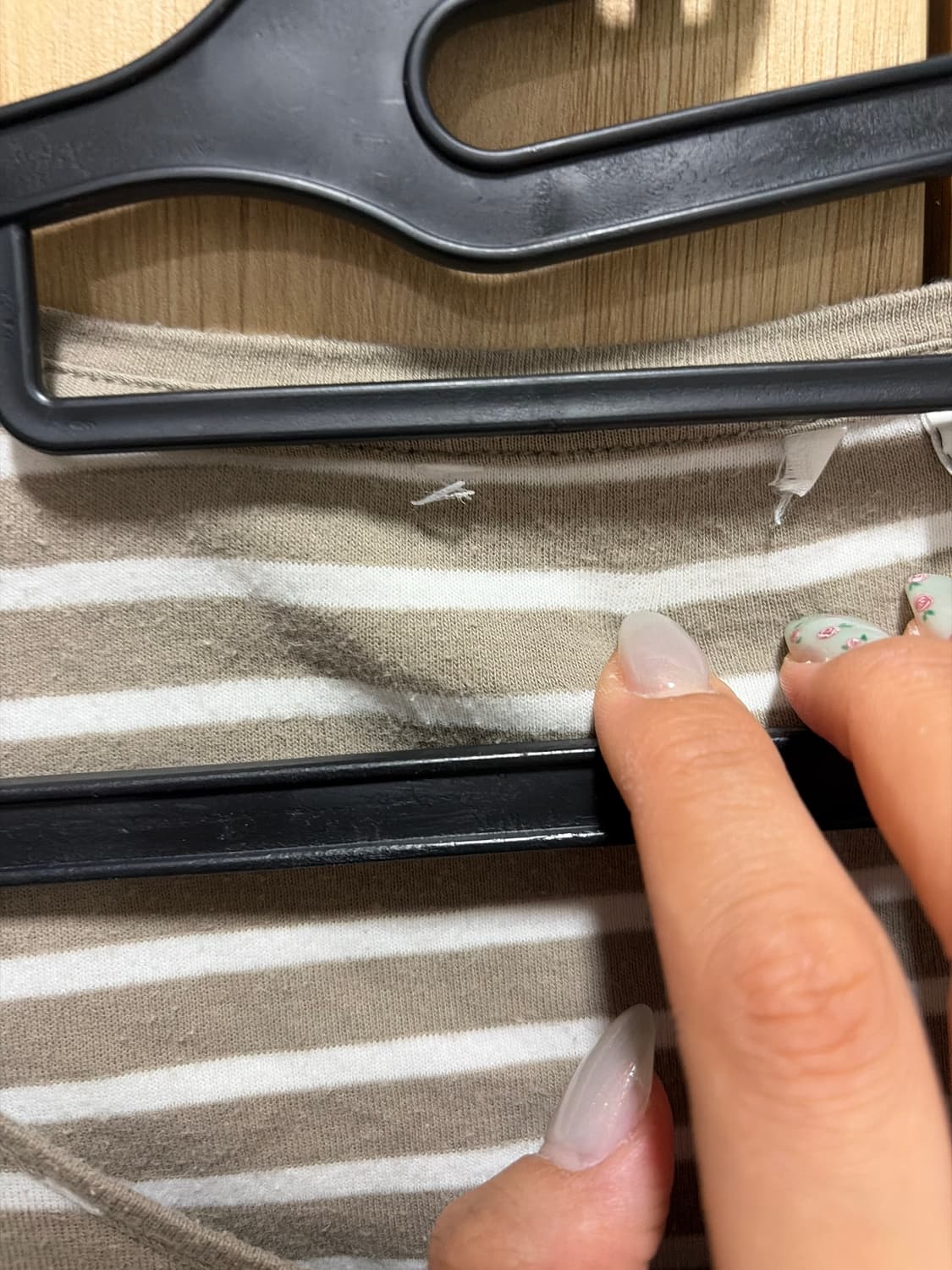 스트라이프 롱슬리브 상품이미지2