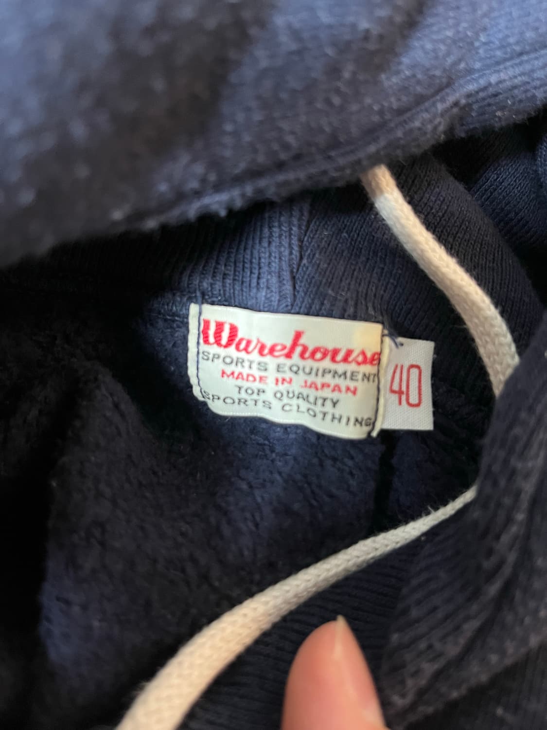 웨어하우스 후드티 40사이즈 상품이미지4