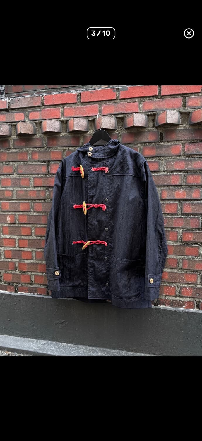 캐피탈 네이비 더플 토글 후드자켓 상품이미지3