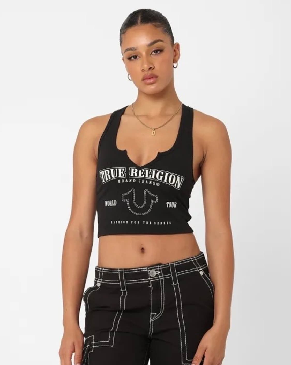 [새제품] 트루 릴리전 크롭 탱크탑 상품이미지1