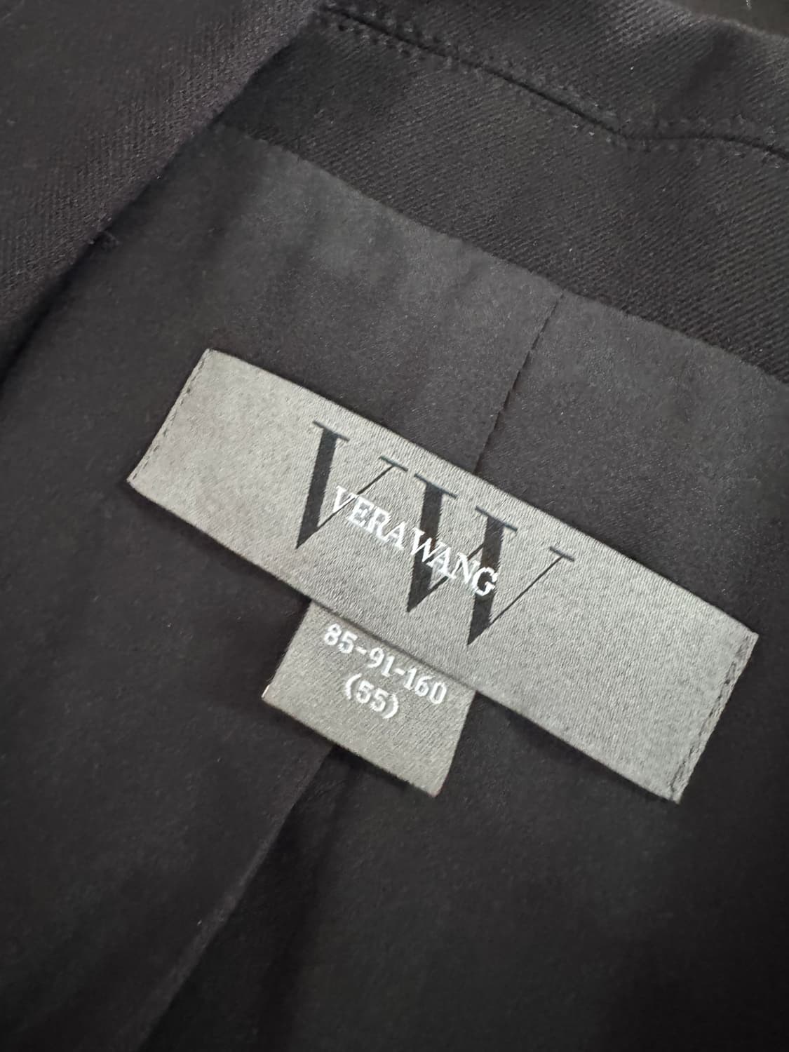 여성 베라왕 미니멀 블랙 블레이저 정장 자켓 55 상품이미지3