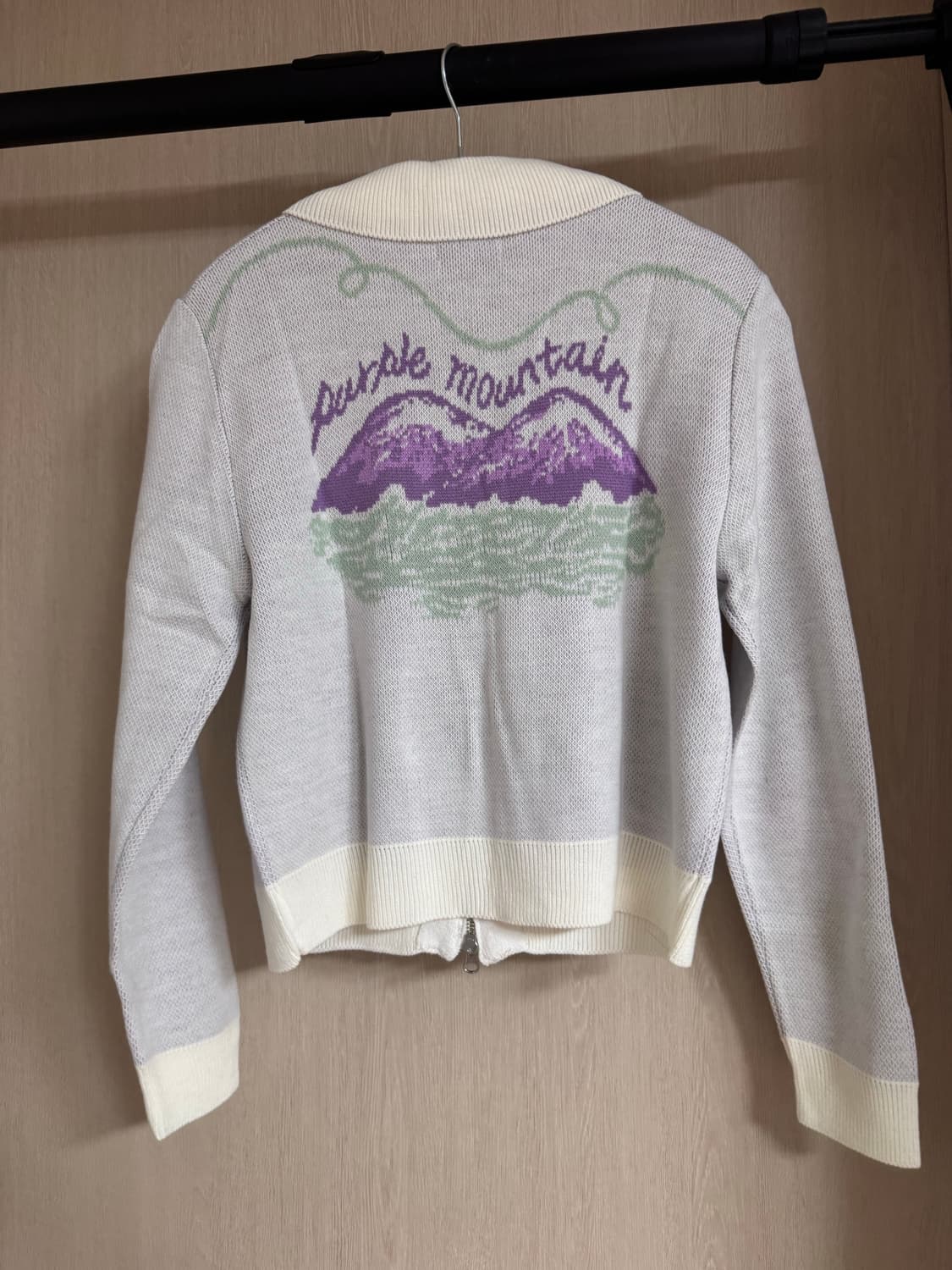 고코리 니트집업 상품이미지2