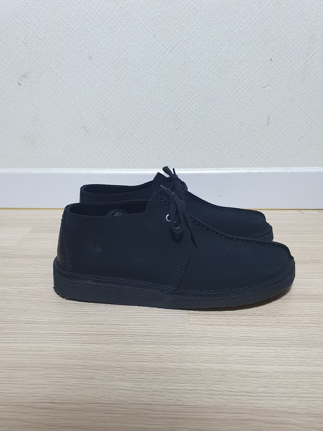 클락스 데저트 트랙 부츠 블랙 스웨이드265 상품이미지1