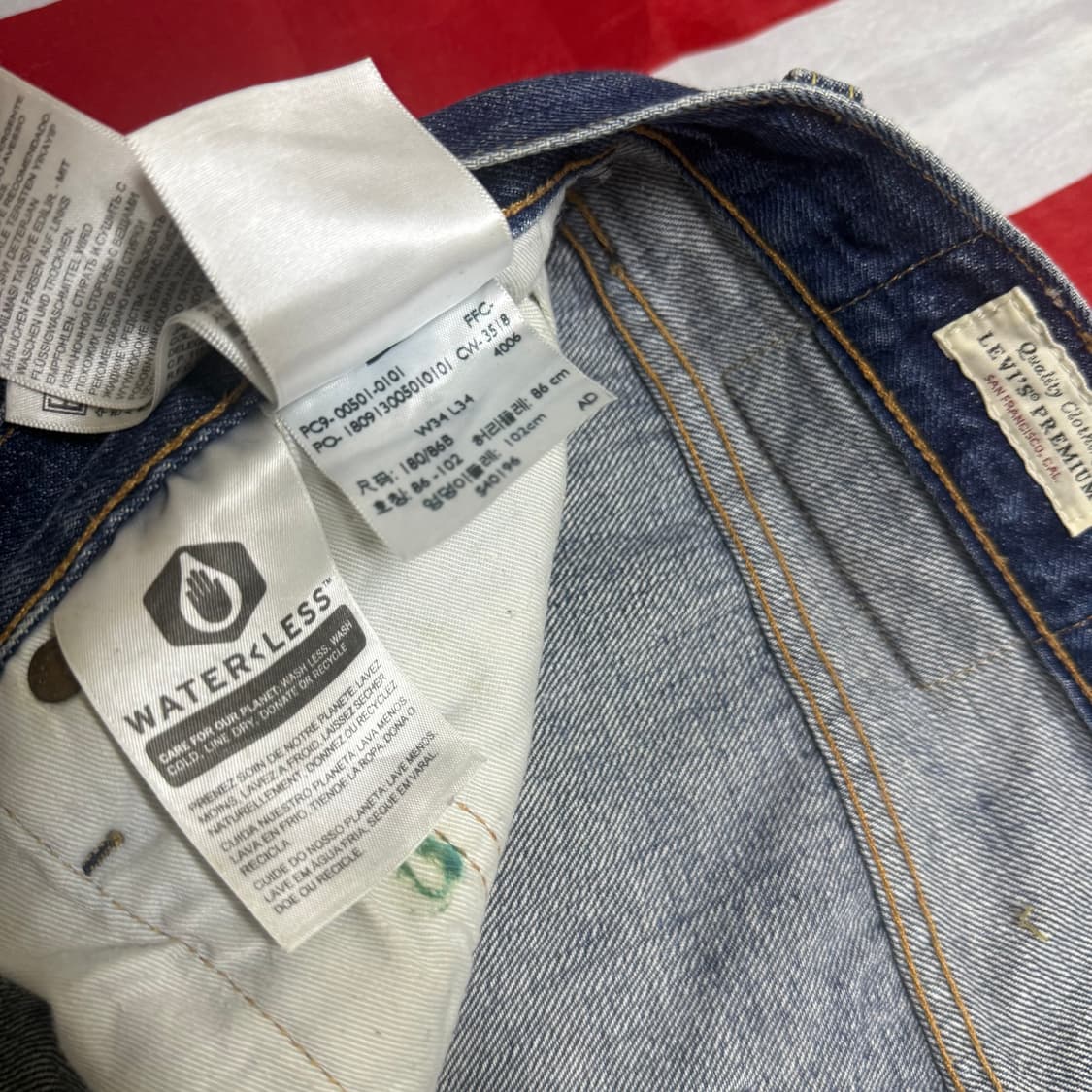 [34]Levi's 501  Vintage Denim - 19 상품이미지7