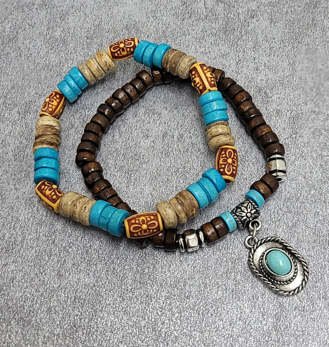 우드 빈티지팔찌 세트 상품이미지1