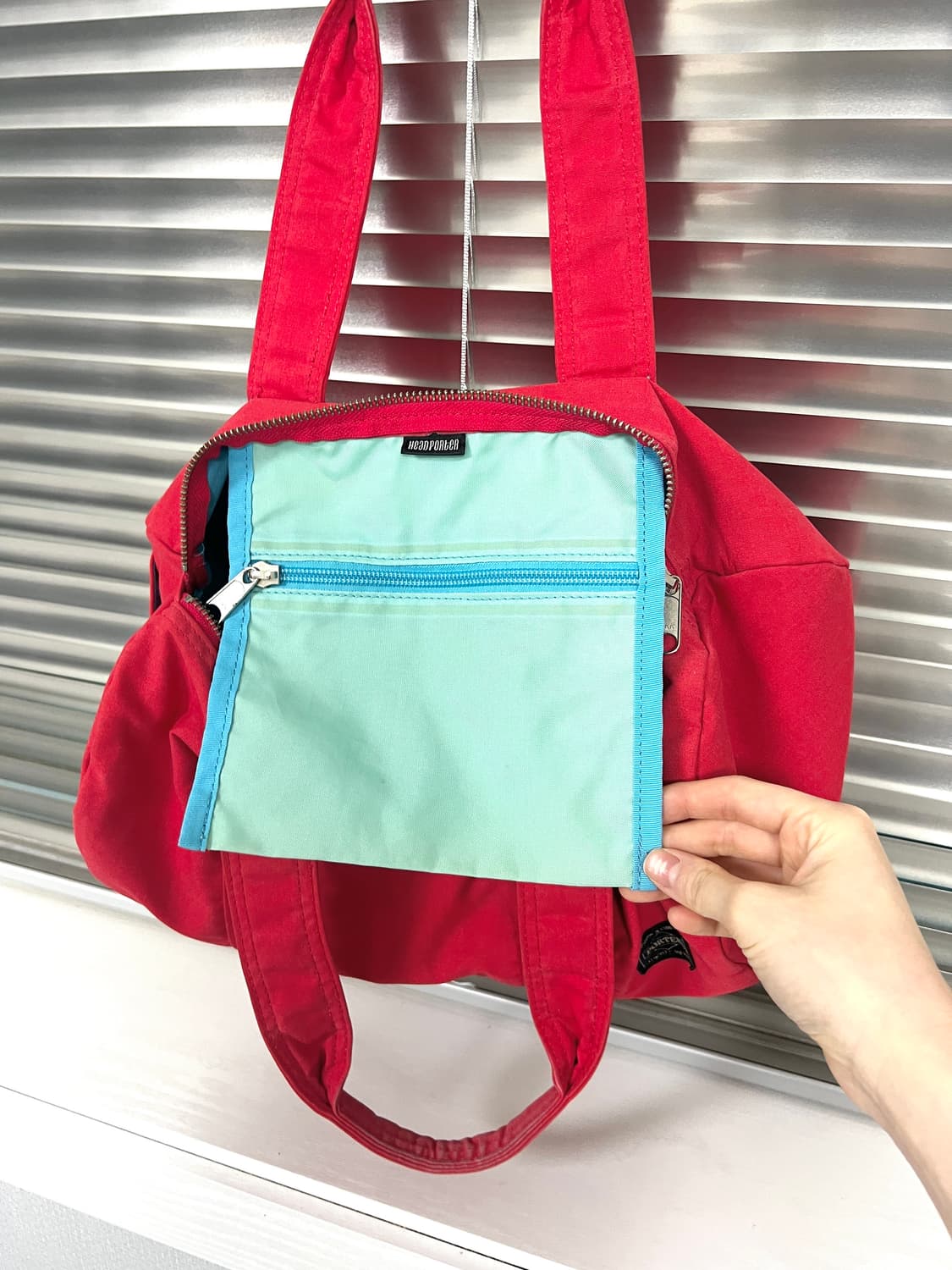 HEAD PORTER-MINI BOSTON BAG (Pink) 상품이미지9