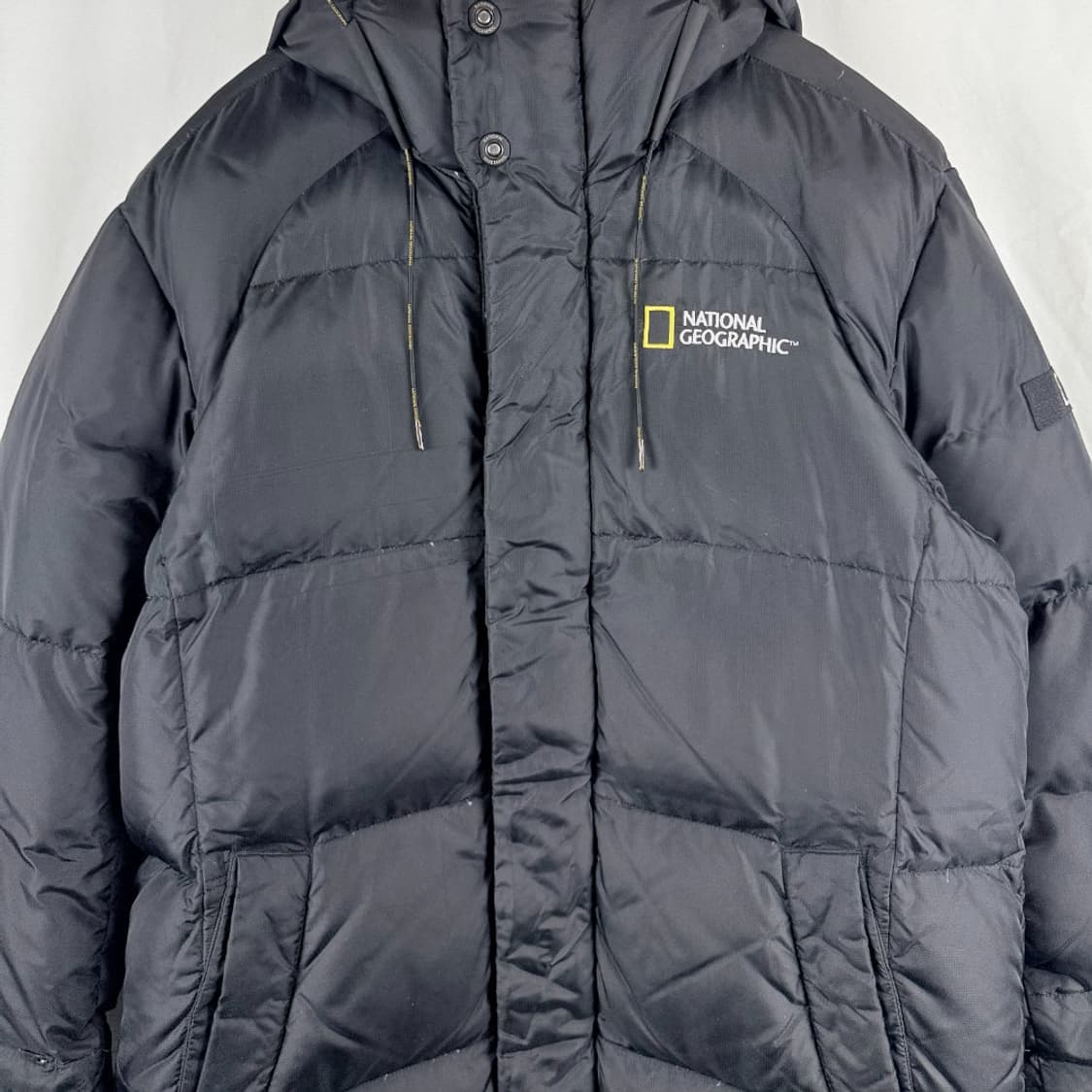 (95) 내셔널지오그래픽 구스다운 롱 패딩 블랙 상품이미지3