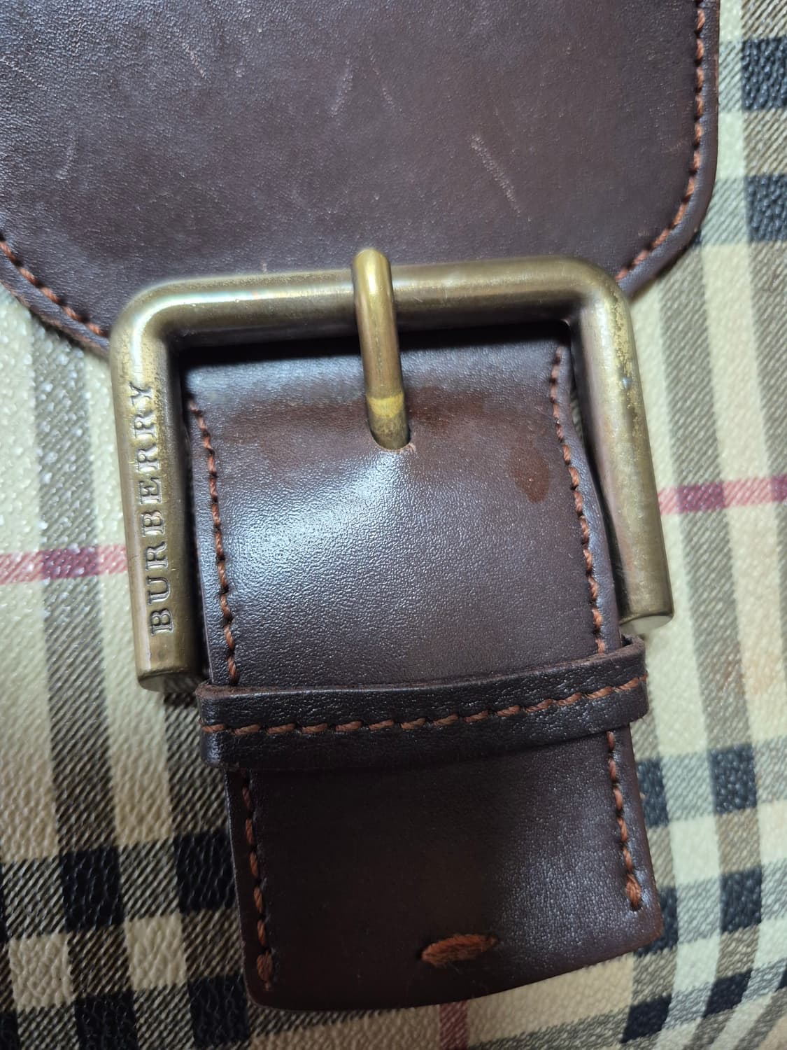 버버리노바체크숄더백(정품) 상품이미지5