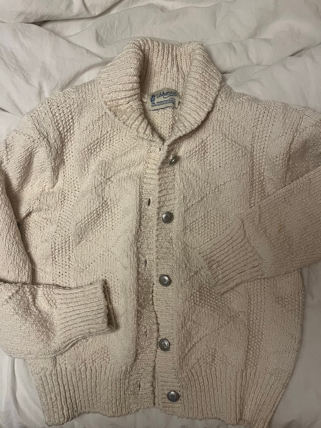 얼바닉30 웨스턴 숄 가디건 상품이미지4