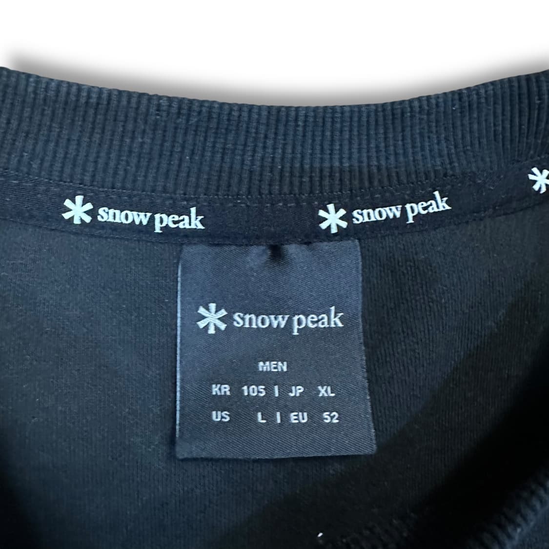 스노우피크 맨투맨 상품이미지5