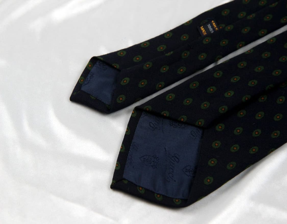 구찌 8.7cm A+등급 울 남자 명품 넥타이 상품이미지4