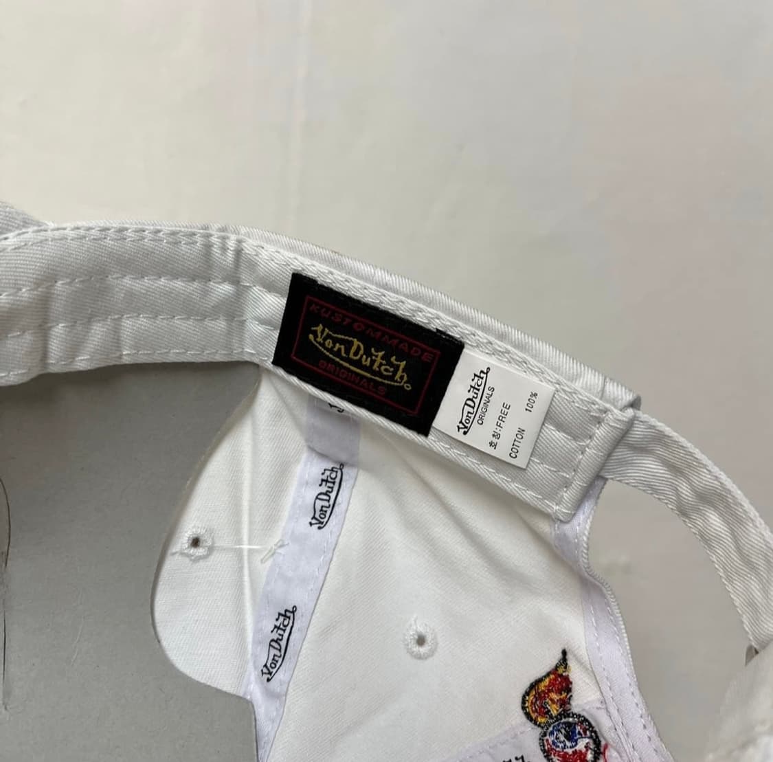 본더치 y2k 볼캡 모자 새상품 상품이미지2