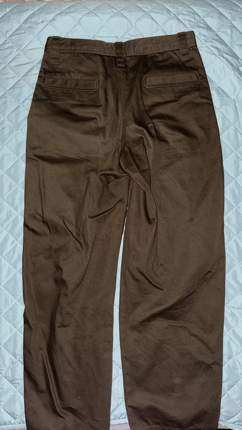 유니클로U 와이드핏치노팬츠 상품이미지3