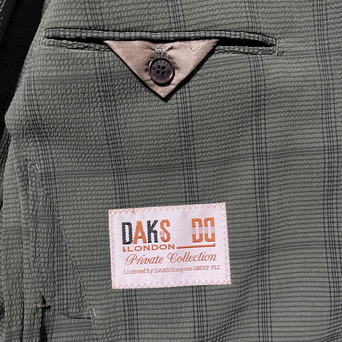 DAKS 시어서커 블레이저 상품이미지4