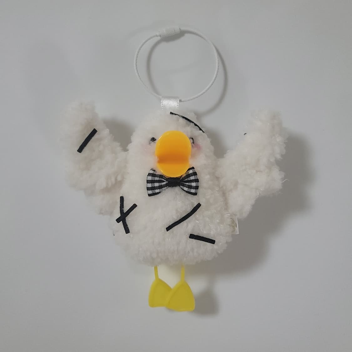 주먹밥 오리 인형 키링 가방고리 핸드메이드 인형 솜인형 빈티지 상품이미지1