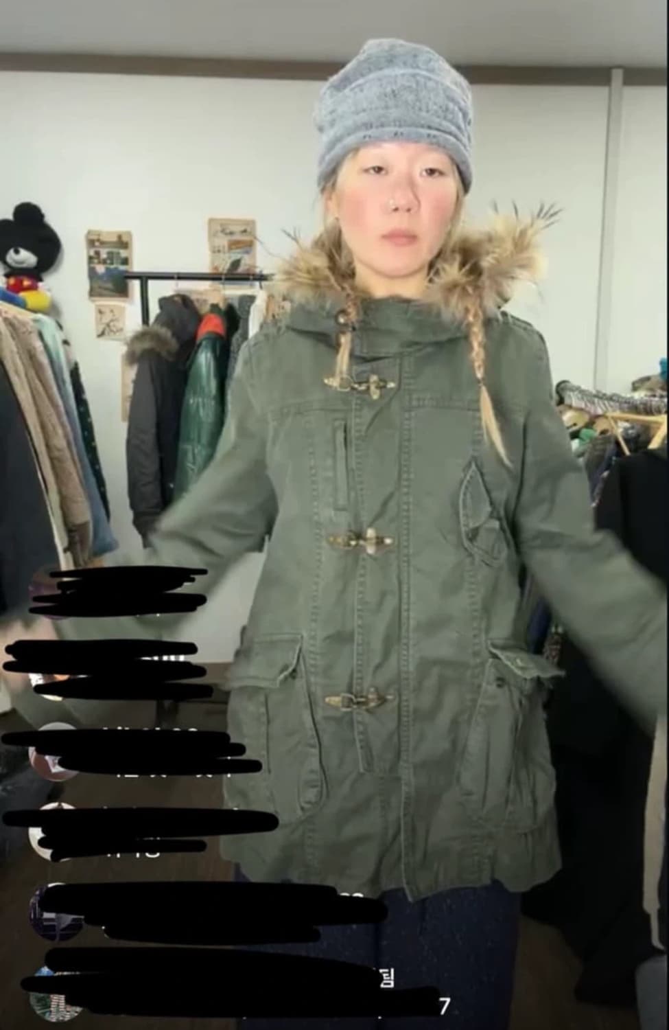 차일드 매거진 버클 훅 야상  상품이미지1