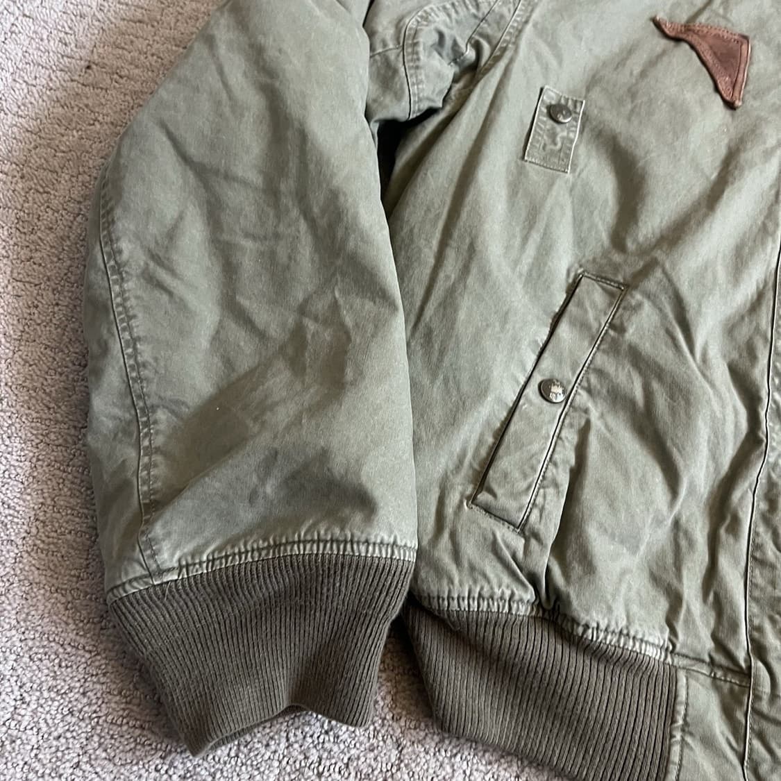 (새제품)폴로 랄프로렌 b-15 시어링 칼라 다운 봄버 상품이미지7