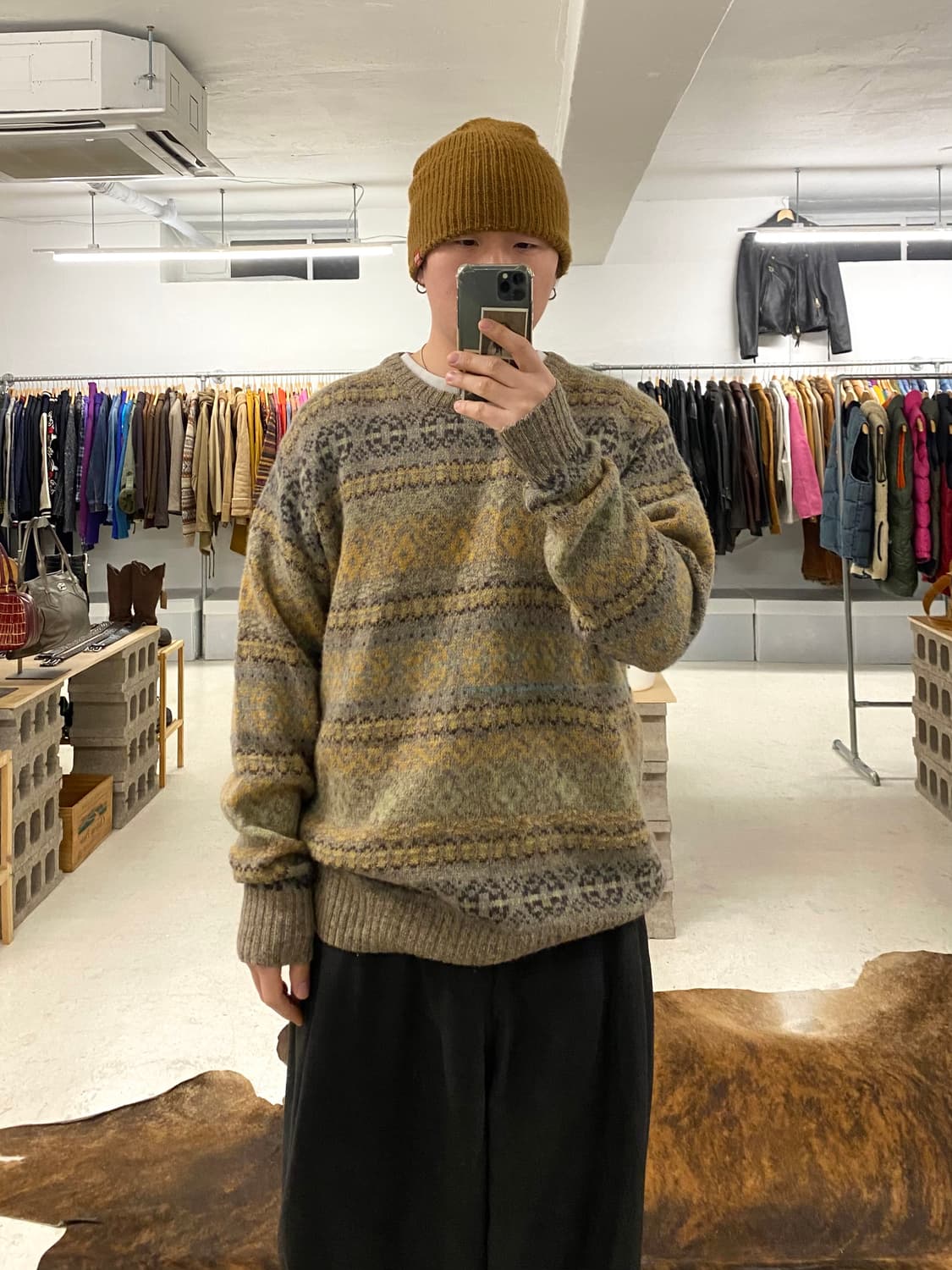 CHAPS ralph lauren fair isle knit 페어아일  상품이미지1