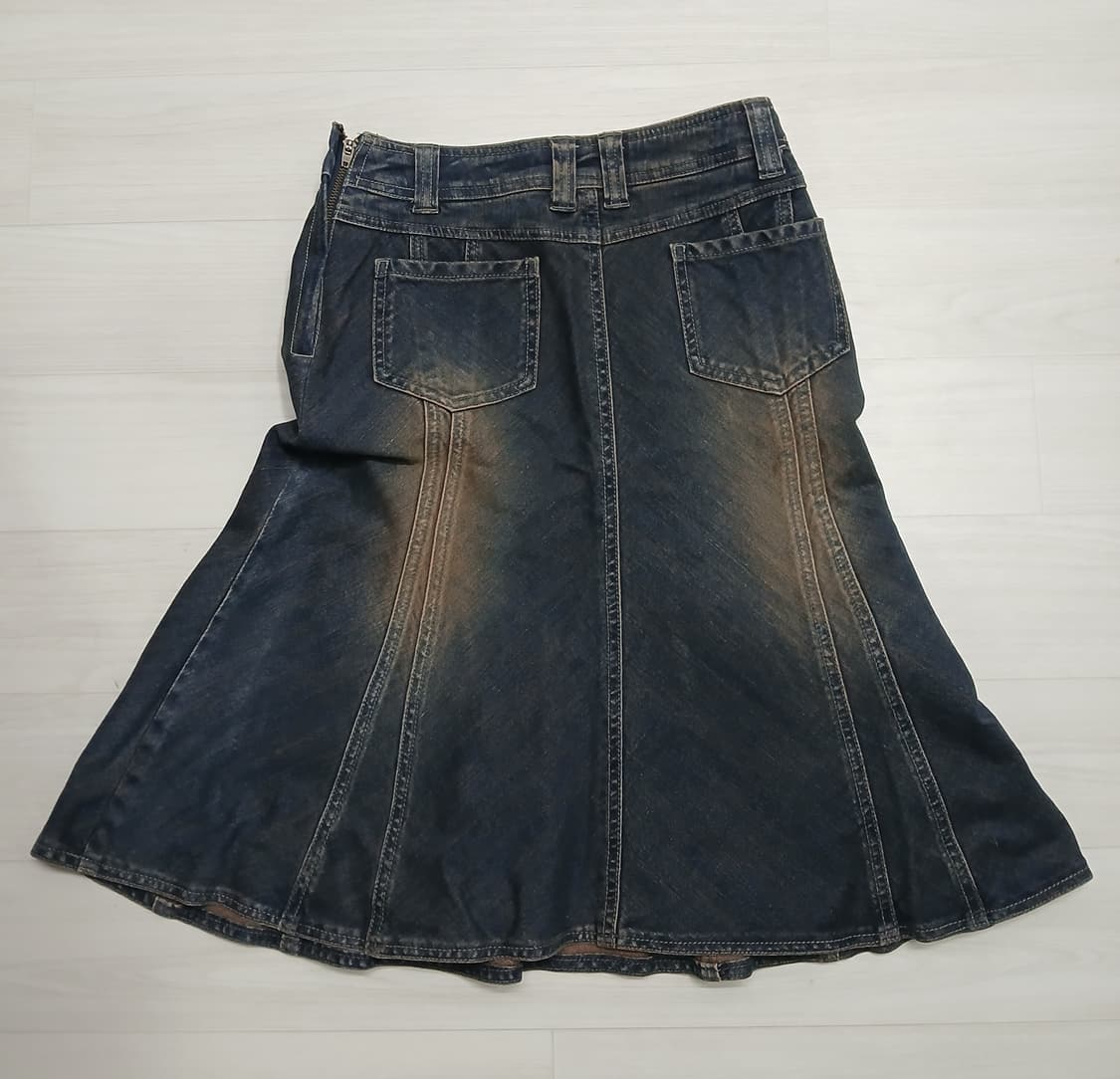 빈티지 오리엔탈 청치마 판매합니다 !! 상품이미지3