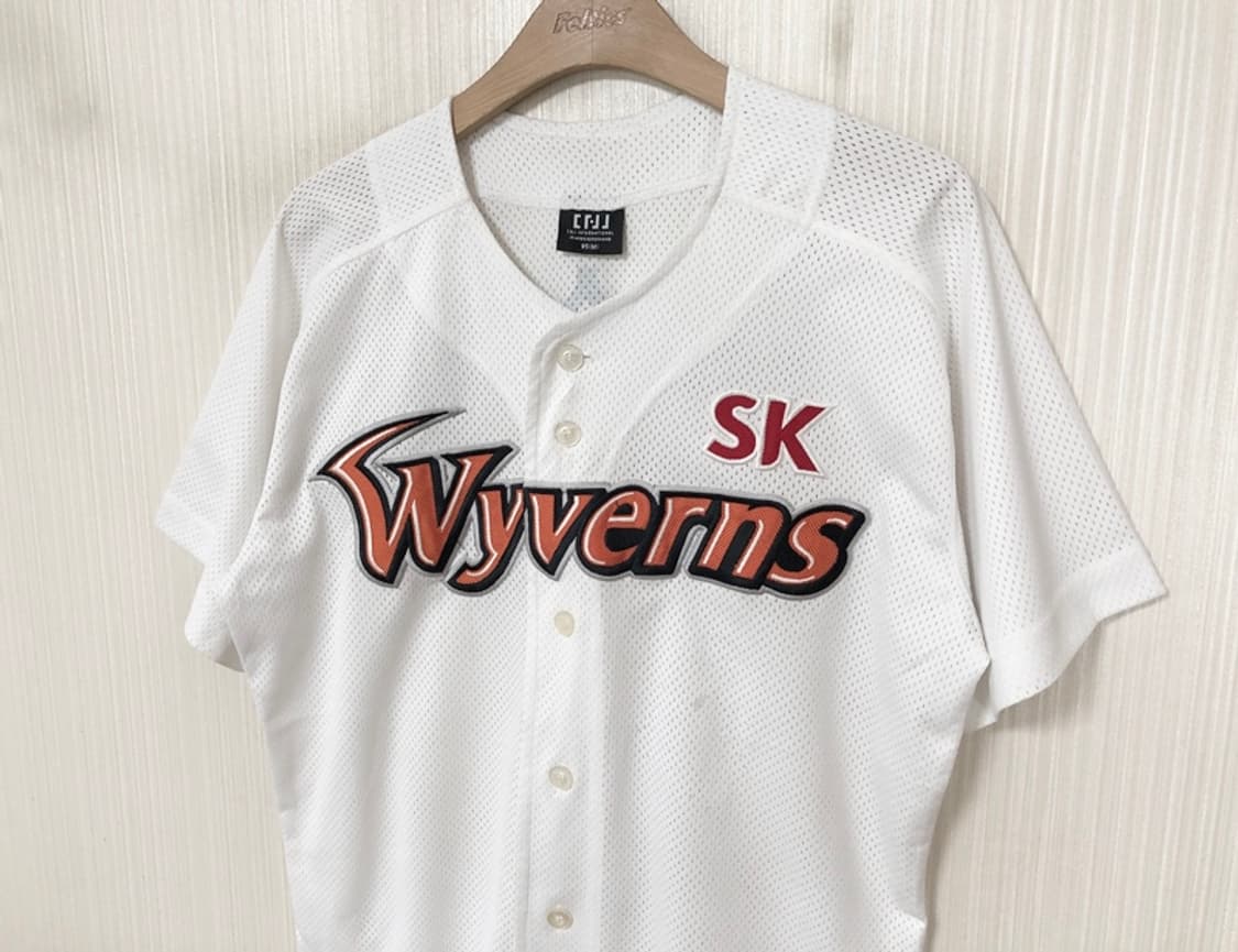 KBO SK와이번스 18시즌 홈유니폼/져지 M(95) #17 노수광 상품이미지5