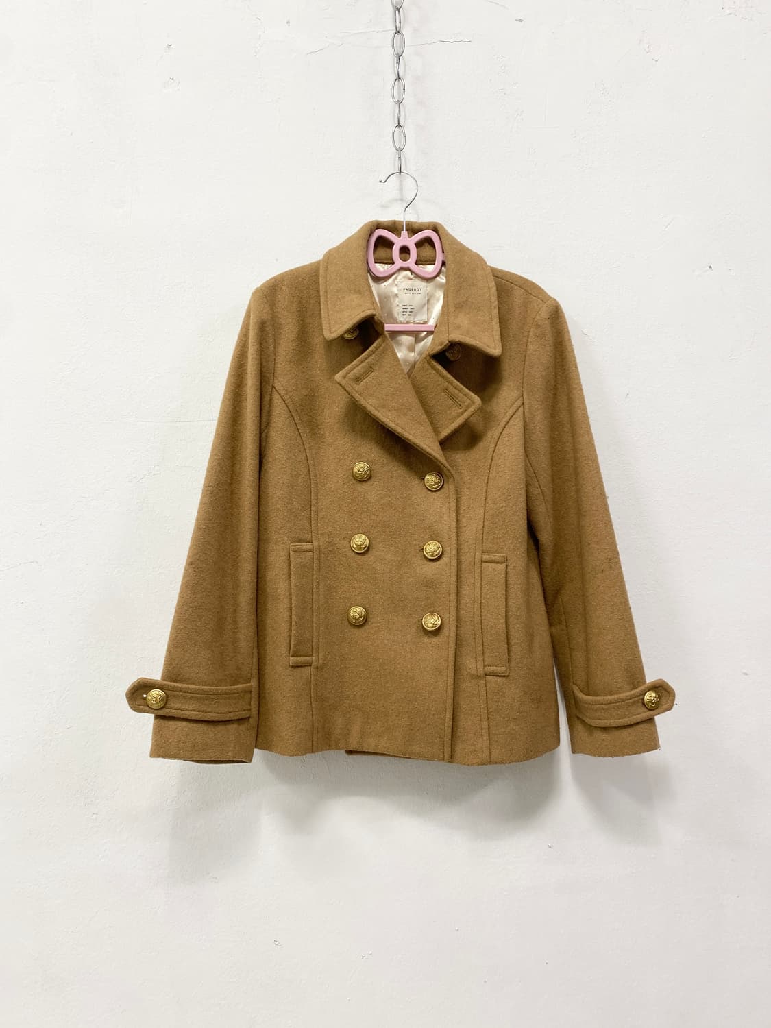 [PAGE BOY] 라떼갸루 리락쿠마 숏코트 상품이미지5