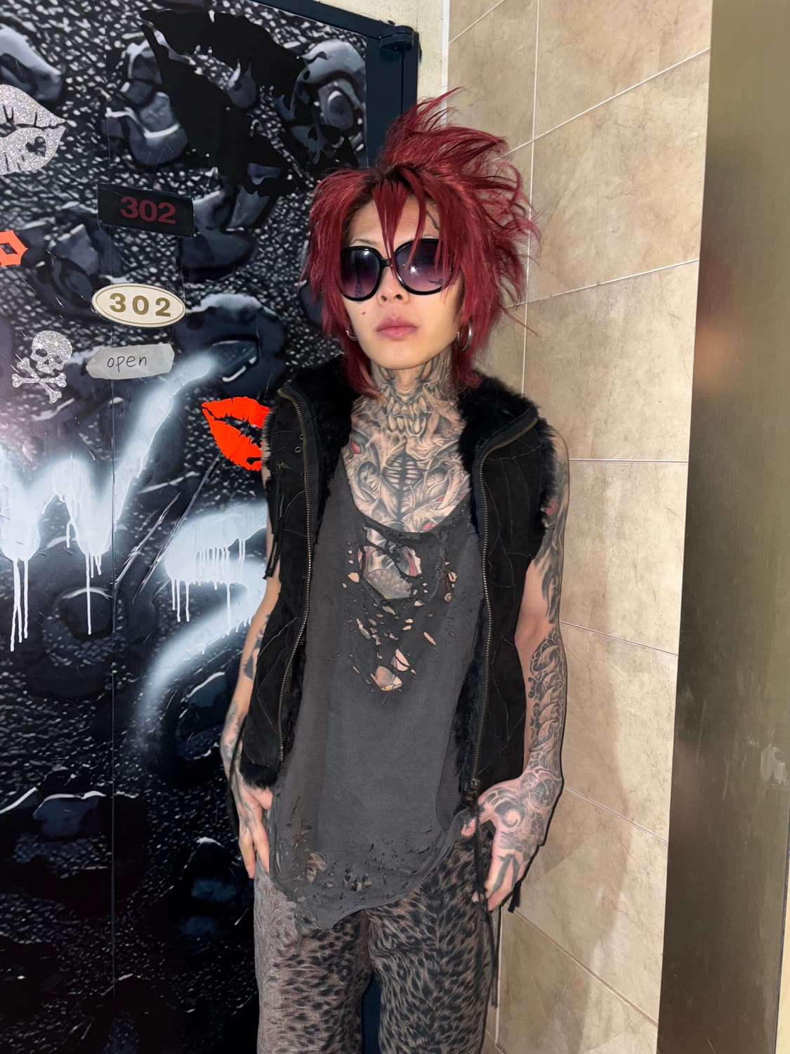 Vkei suede vest 상품이미지1