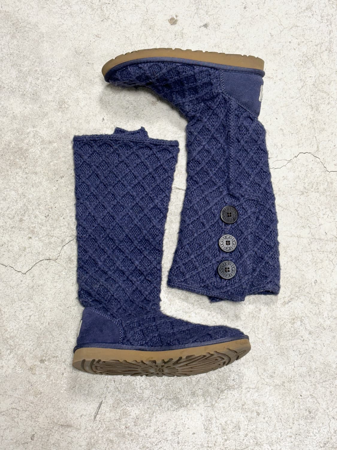 어그 버튼 니트 부츠 상품이미지10