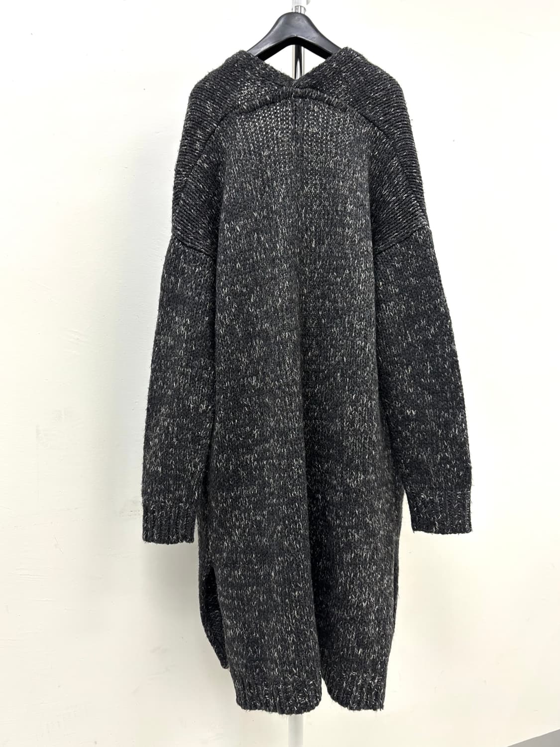 빈티지 락시크 차콜 롱 가디건 상품이미지8