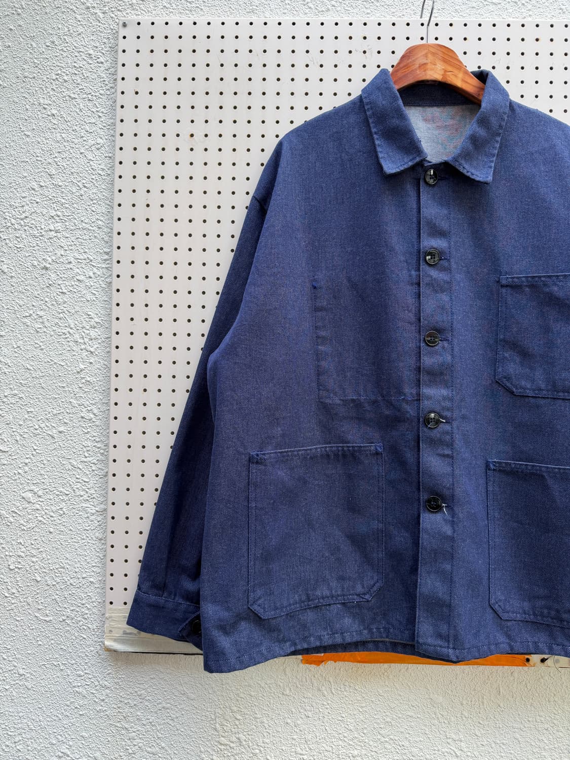 OLD VINTAGE DENIM FRENCH 빅사이즈 데님프렌치자켓 상품이미지7