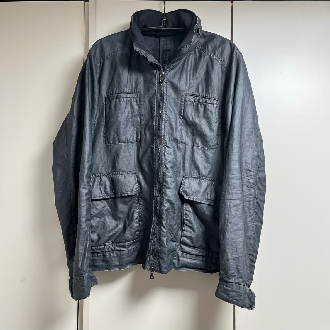 트랜짓 린넨 코티드 자켓 상품이미지1