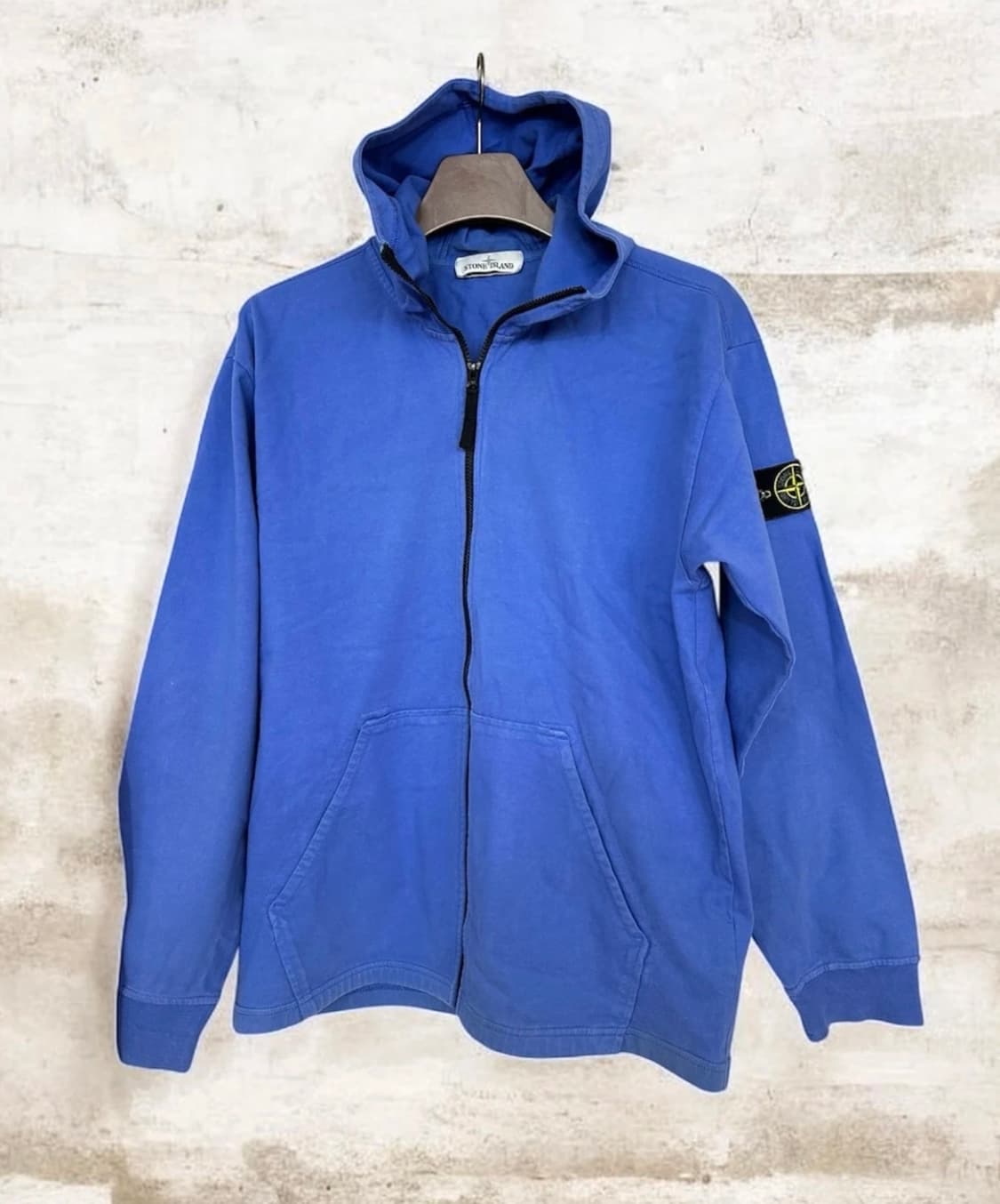 스톤아일랜드 블루 후드집업 L 상품이미지1