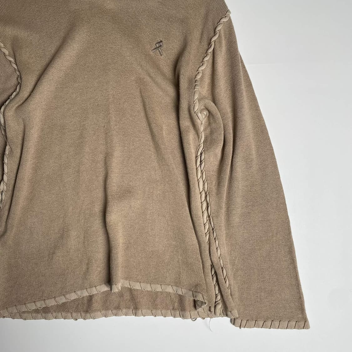 Lancel 린넨 코튼 블렌드 스티치 니트 상품이미지3