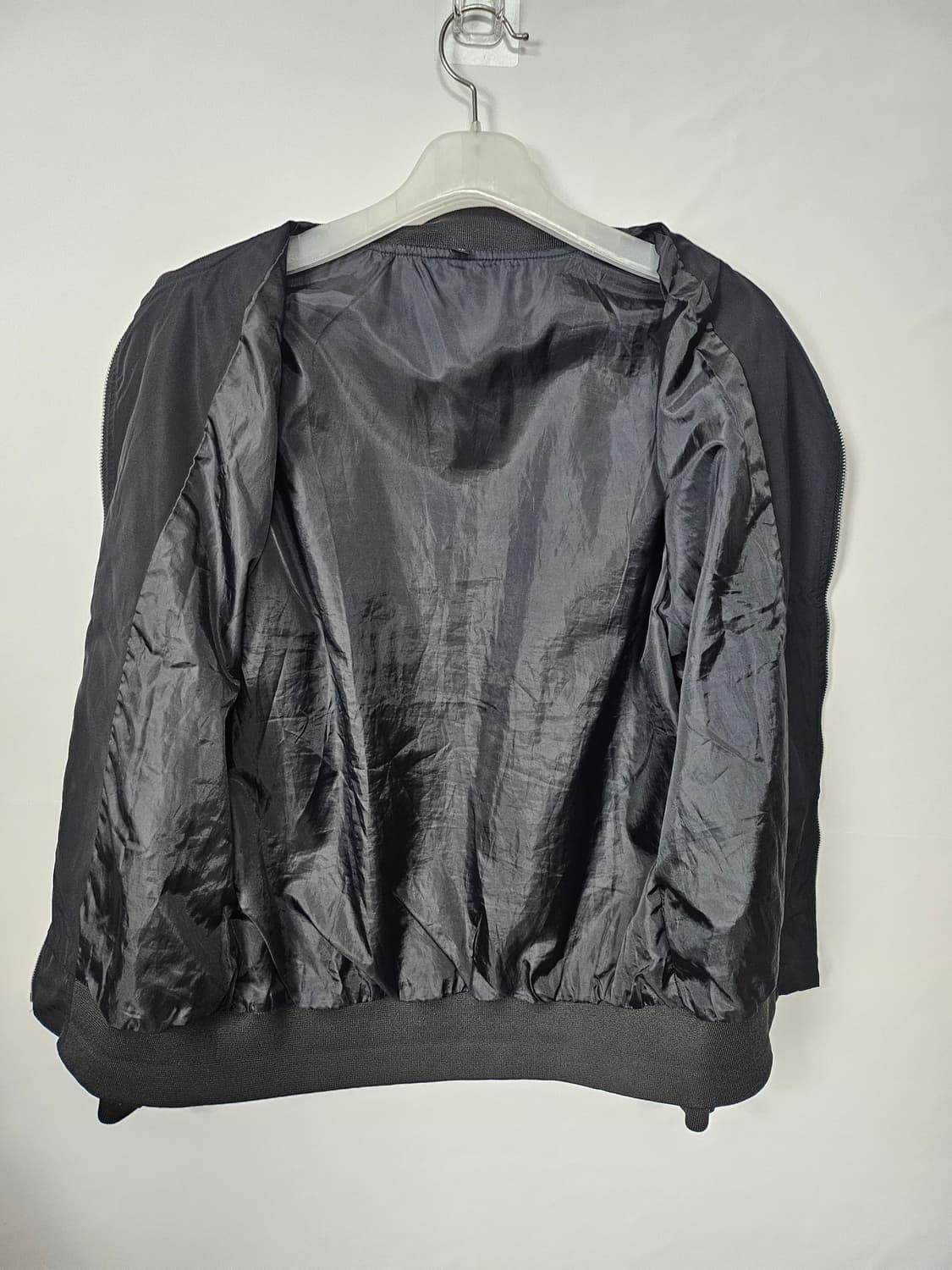 블랙 남성 봄버 자켓 105 XL 상품이미지6