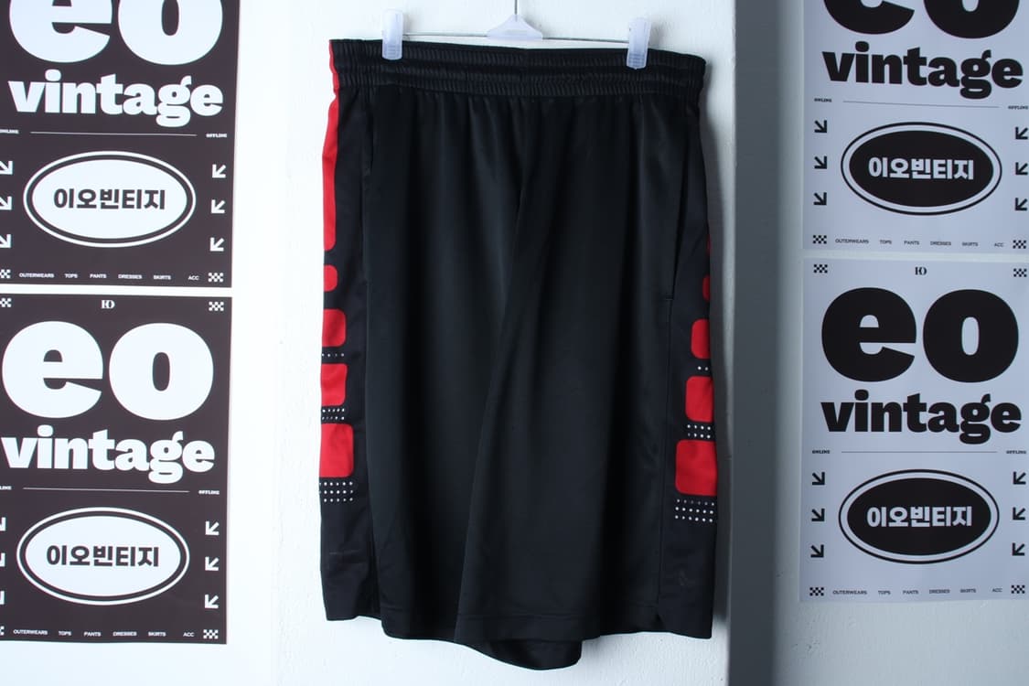 (M-XL) 나이키 반바지 팬츠 농구 사용감 검빨 올드스쿨-P9835 상품이미지2
