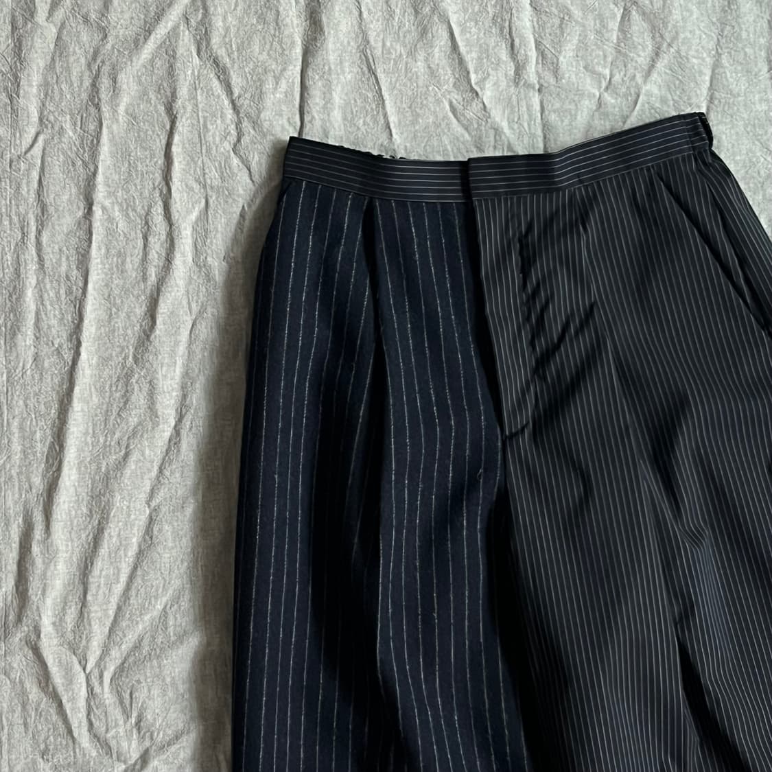 enfold 네이비 스트라이프 트라우저 상품이미지3