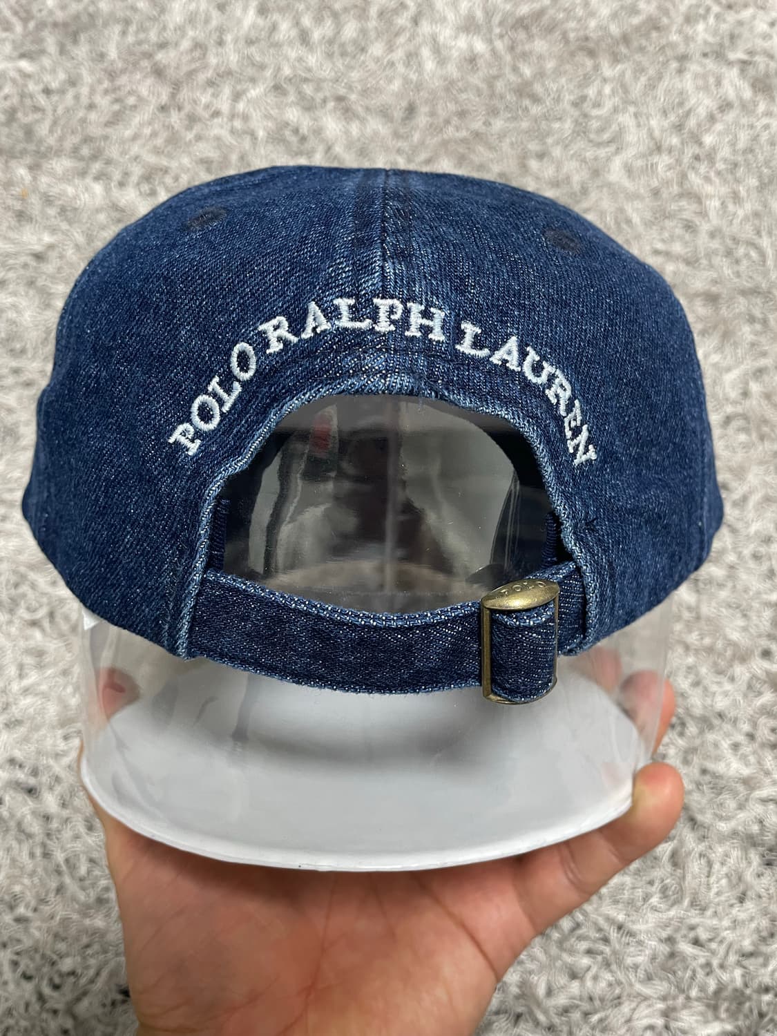 폴로Polo 폴로베어 데님 코튼 캡 Free 상품이미지3