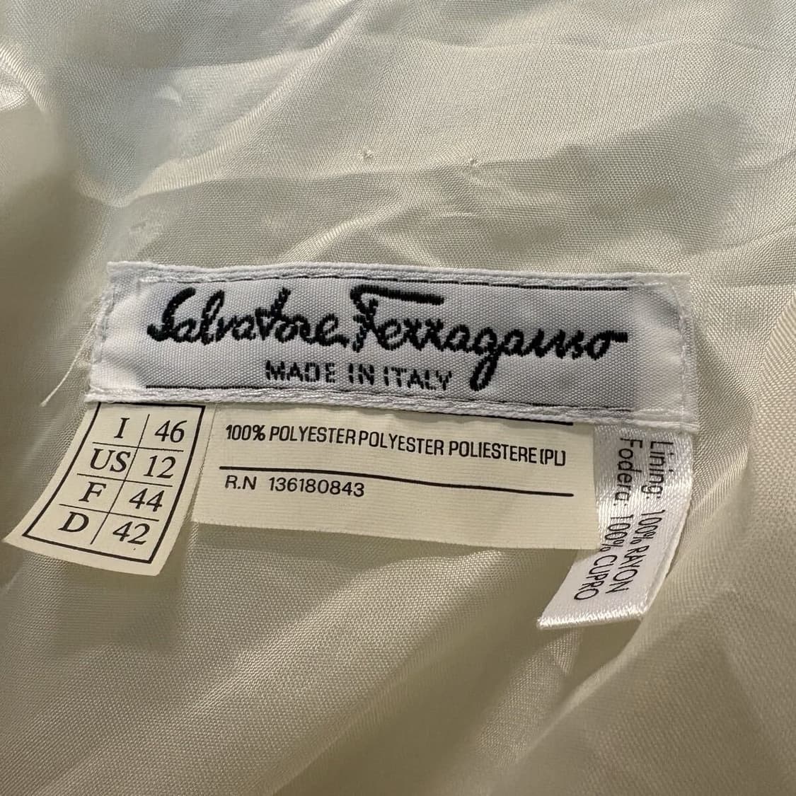 ferragamo white jacket 상품이미지4