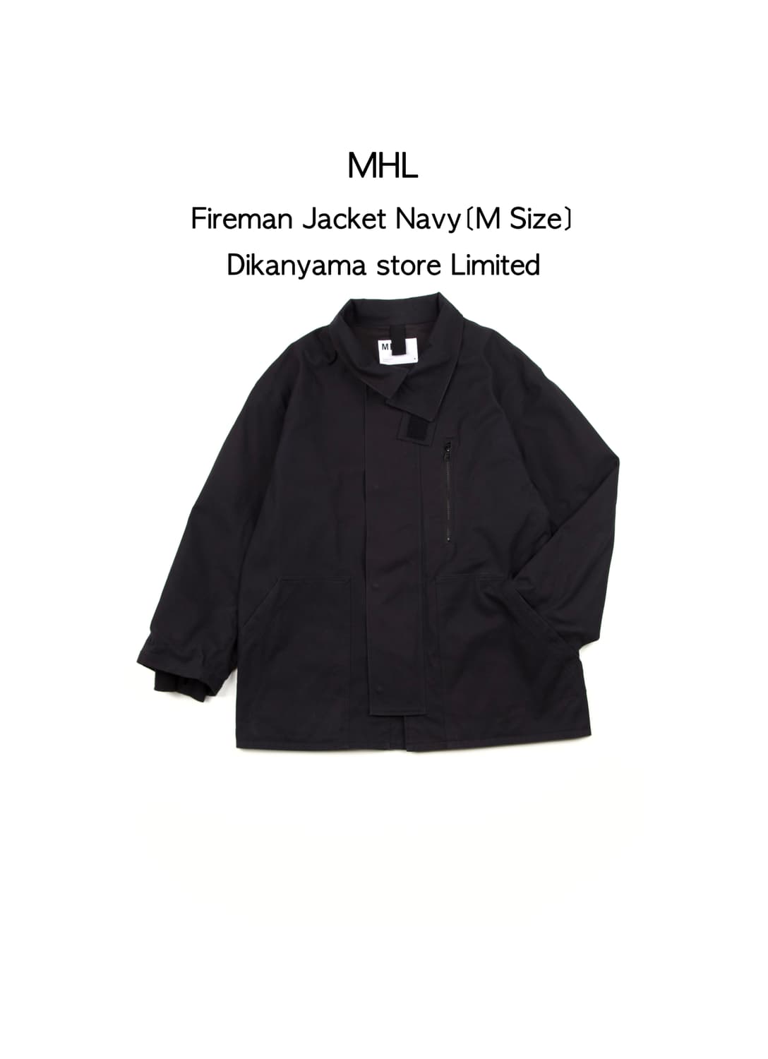 MHL 파이어맨 자켓 네이비(Dikanyama store Limited) 상품이미지1