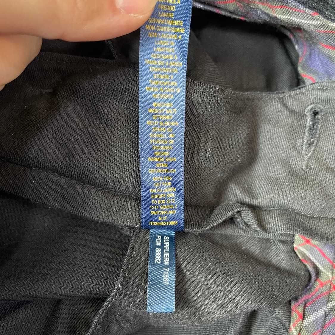 (34) 폴로 랄프로렌 럭비 RUGBY 블랙 코듀로이 팬츠 상품이미지6