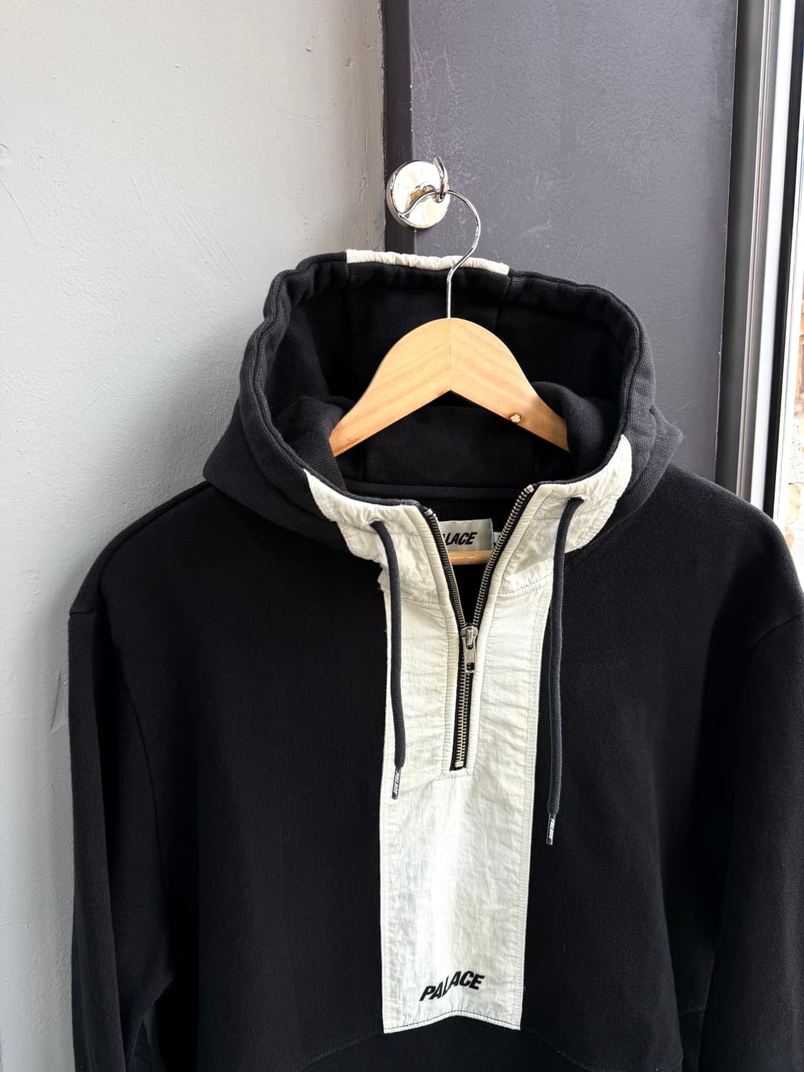 XL/ 팔라스 퀵커 쉘 후디드 쿼터 집업 상품이미지3