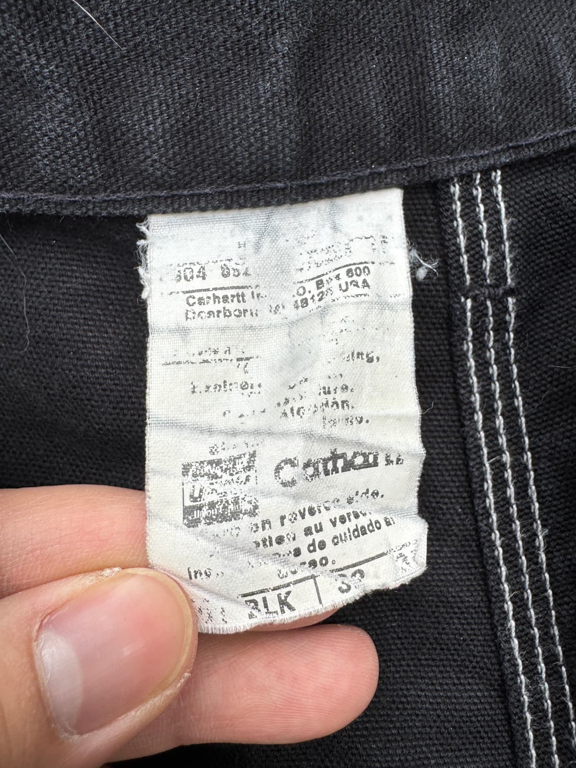 Carhartt doubleknee B01 BLK 상품이미지4