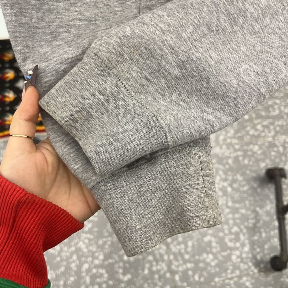 나이키SB 올드스쿨 프린팅 오버핏 약기모 후드티 M C07802 상품이미지7