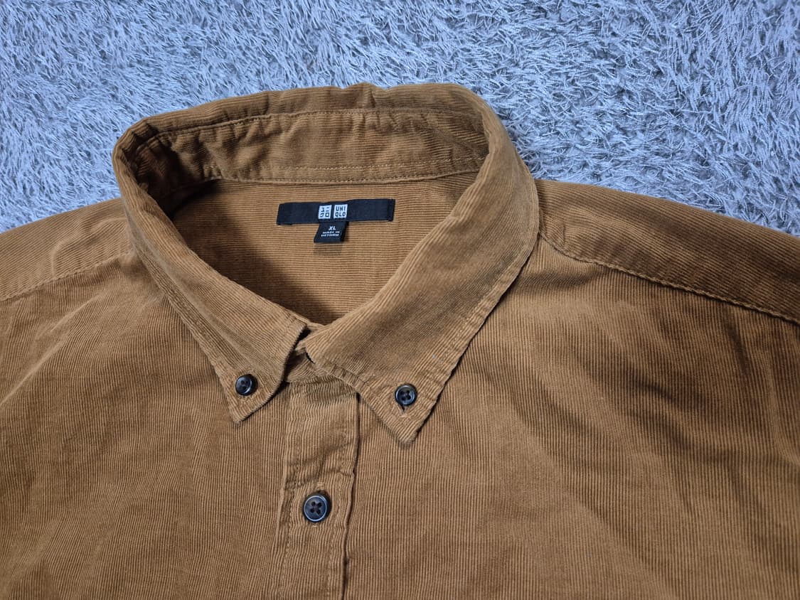 유니클로 남성 코듀로이 셔츠 XL 상품이미지2