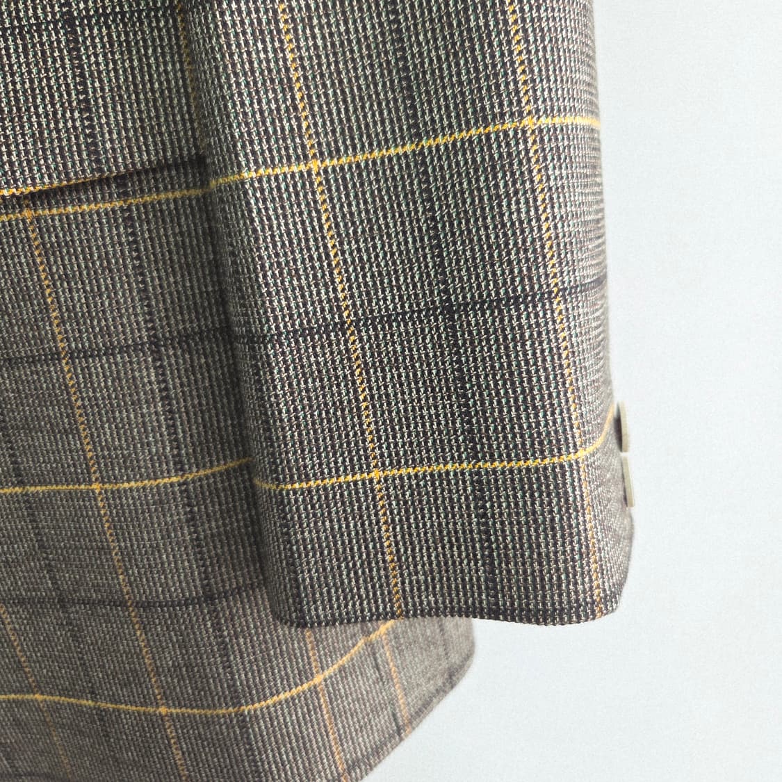 [GGPX] 지지피엑스 브라운 체크 더블 자켓 여성 S 상품이미지4