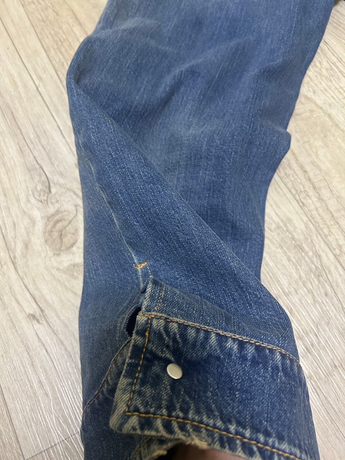 마르지엘라 컷오프 데님팬츠 상품이미지3