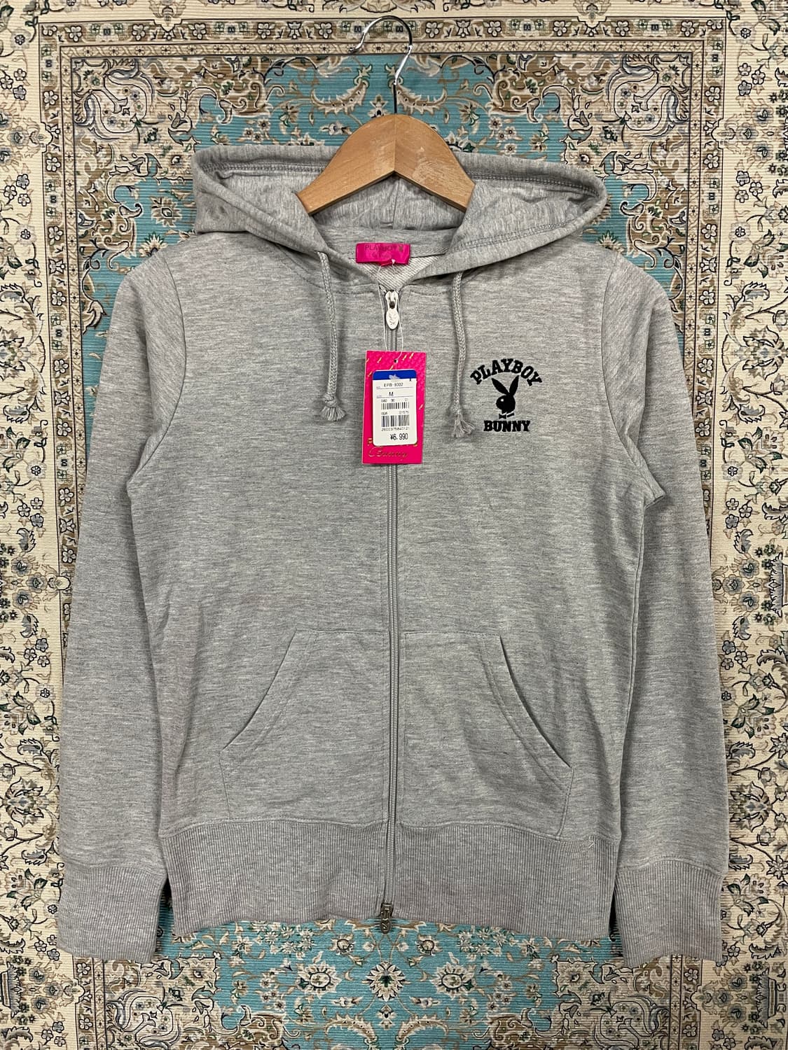 플레이보이버니 딱붙 후드집업1650 상품이미지1