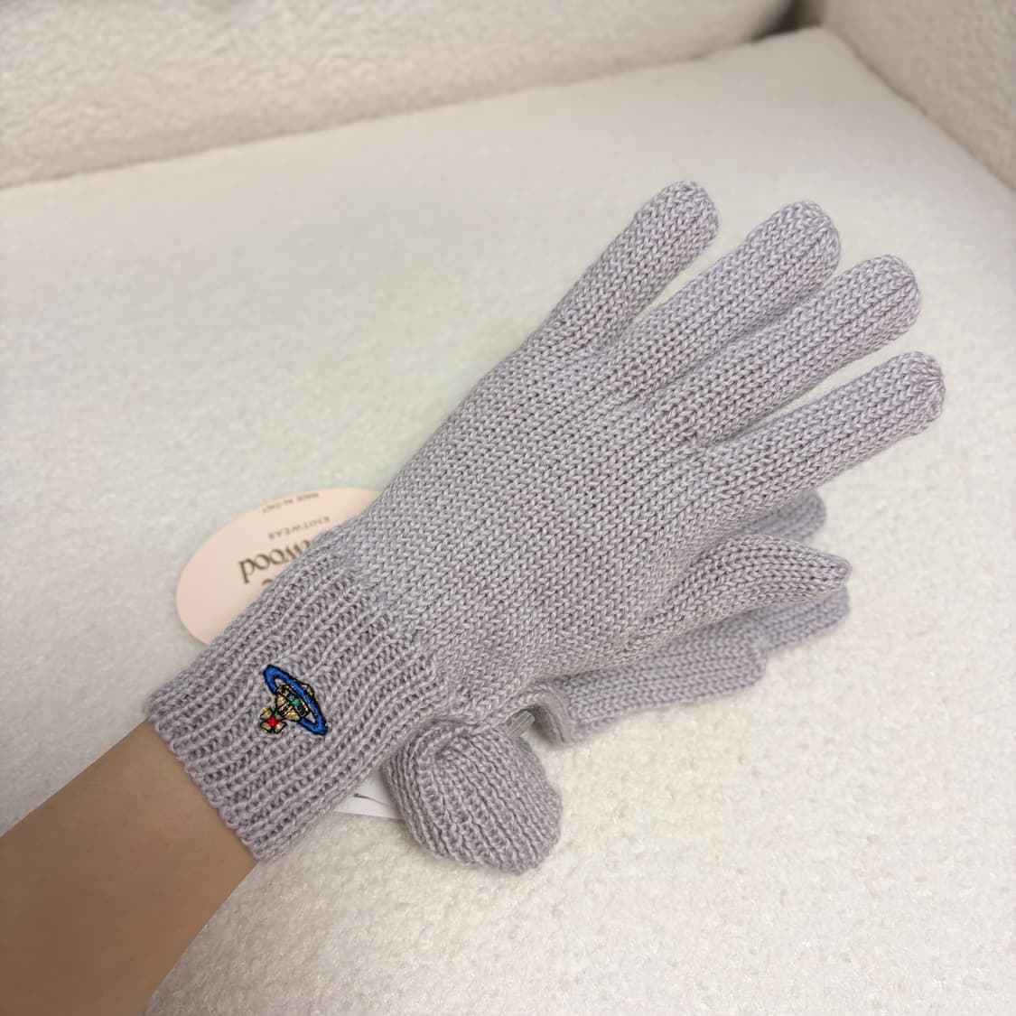 (새상품)비비안웨스트우드 골드라벨 니트 울 장갑 상품이미지7