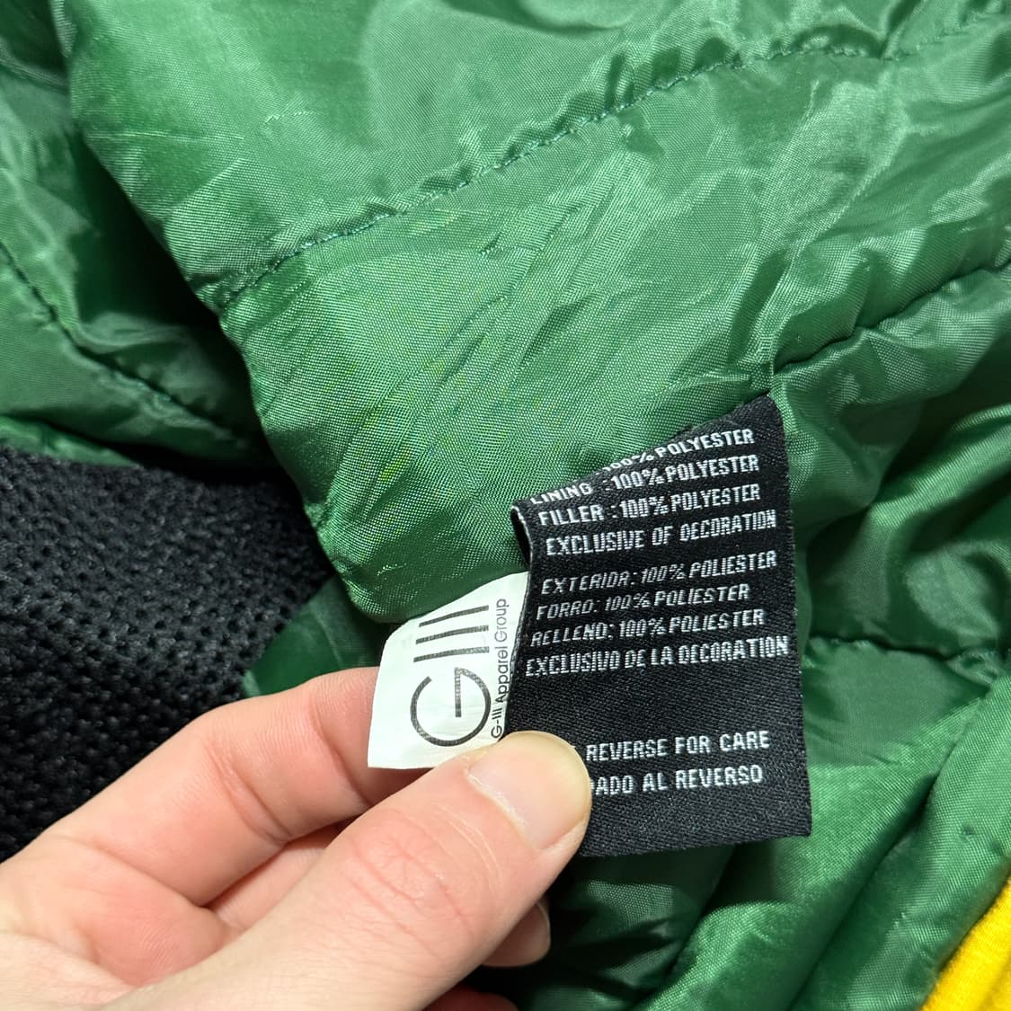 00s NFL 올드스쿨 그린베이 패커스 배색 자켓 상품이미지9