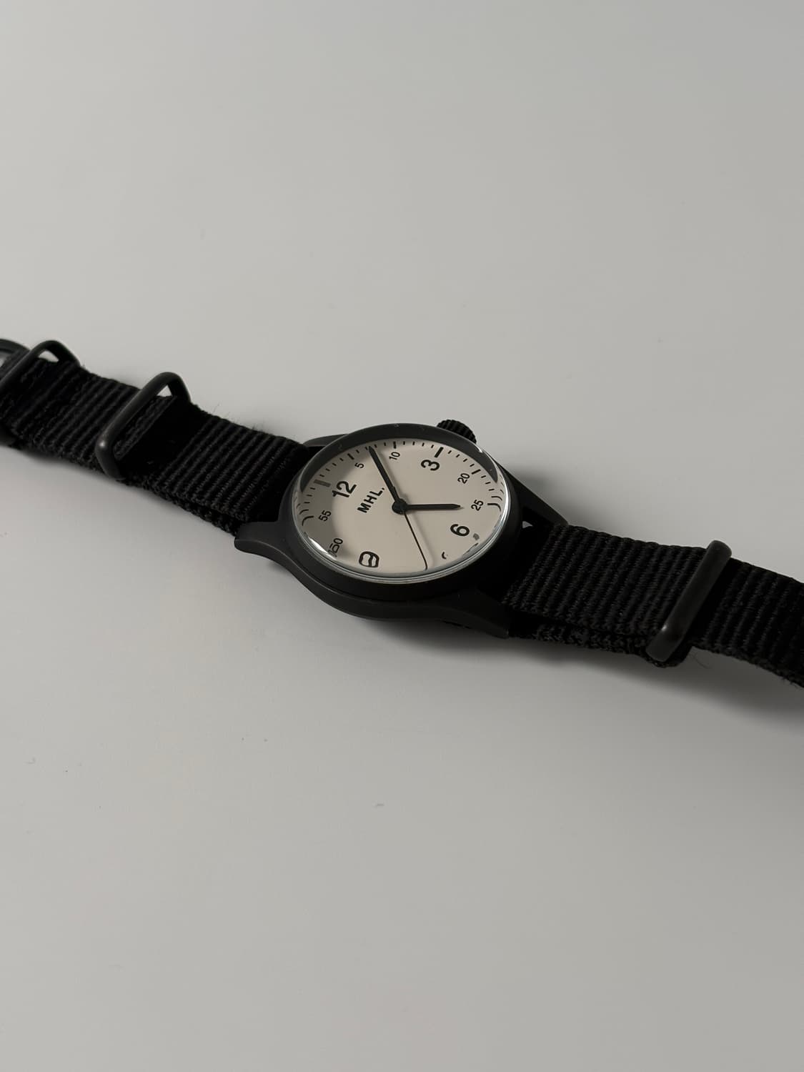MHL. 밀리터리 블랙 필드 쿼츠 상품이미지7