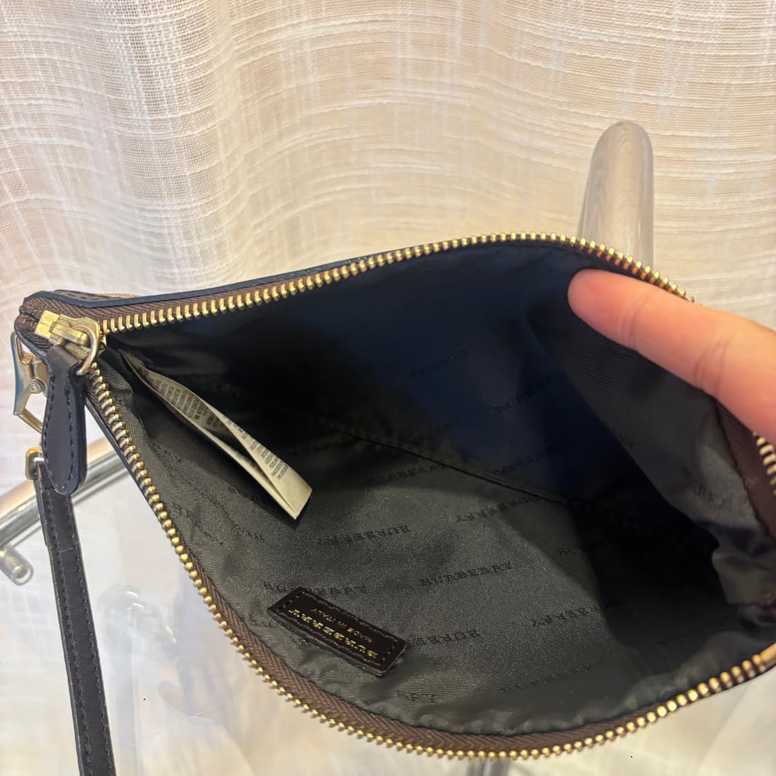 정품 버버리 노바체크 크로스백   상품이미지10